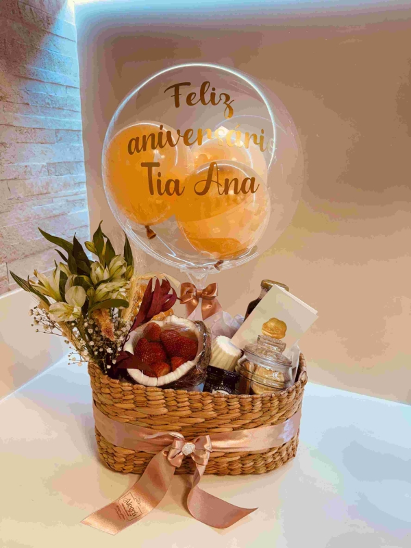 Cesta Floral da manhã - Imagem 4
