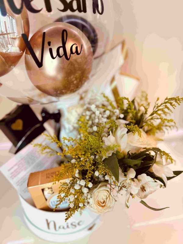 Box Luxo Flores e Chocolates - Imagem 4