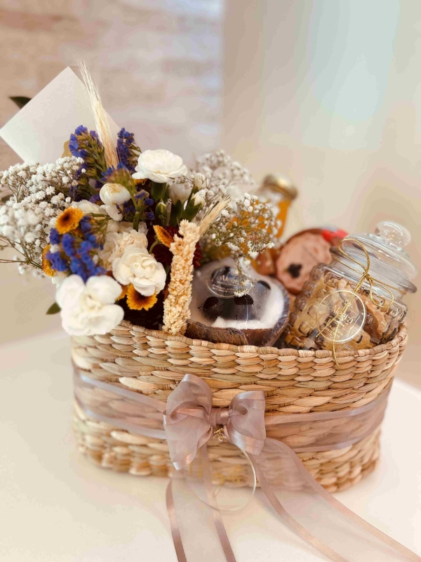 Cesta Floral da manhã - Imagem 3