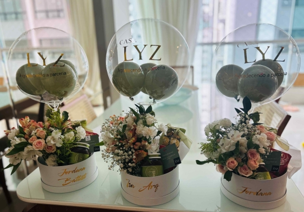 Box Luxo Flores e Chocolates - Imagem 2