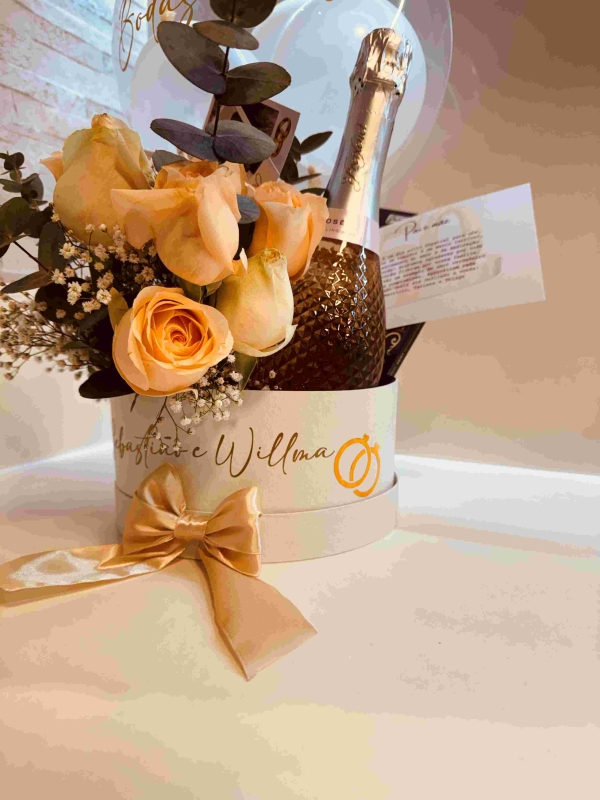 BOX LUXO FLORES E CHOCOLATES FINOS - Imagem 2