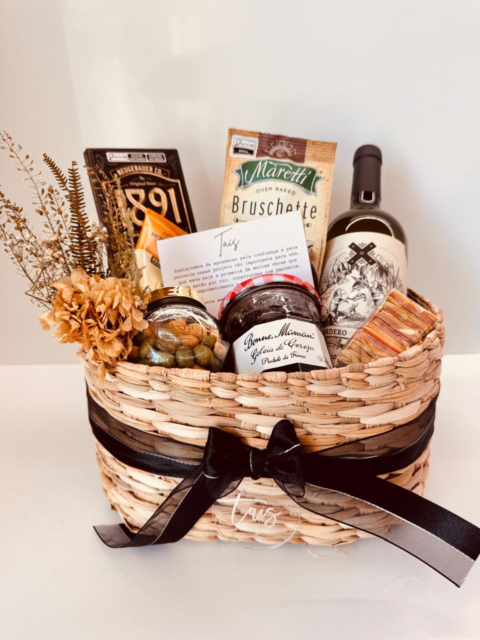 Cesto Vinho Momento - Ver Detalhes