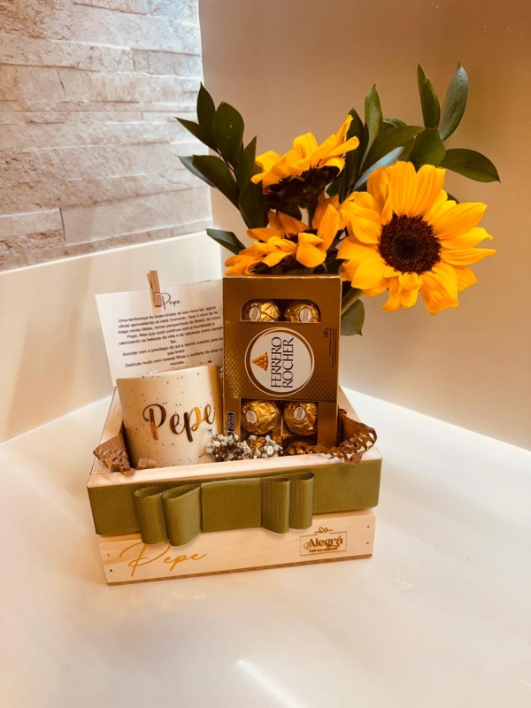 BOX CAFÉ FLOR E SABOR