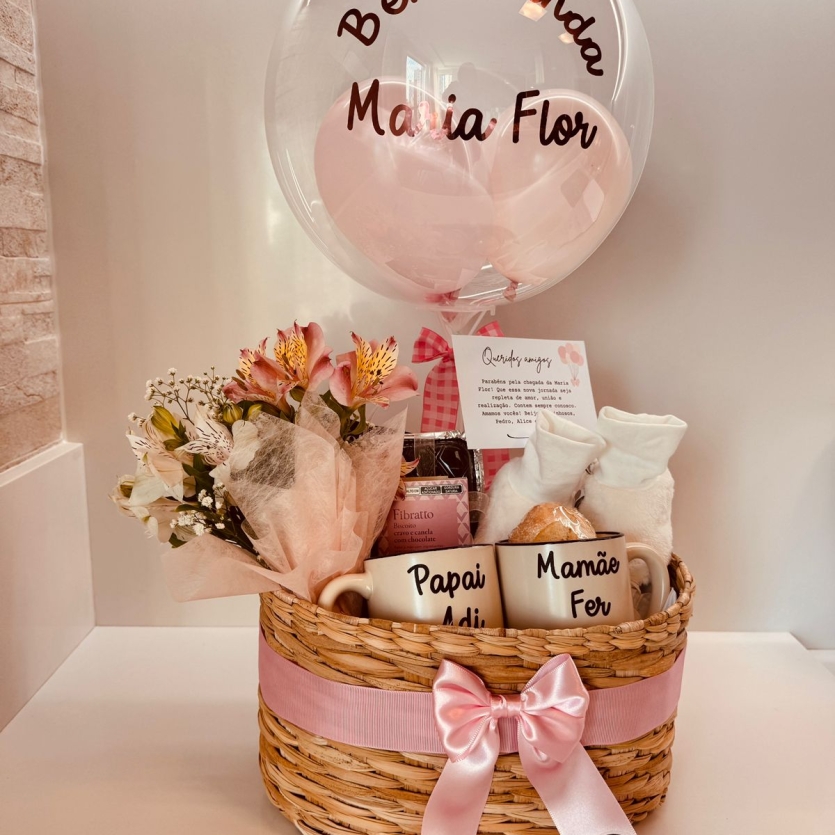 Cesto Maternidade Doce Aconchego - Ver detalhes