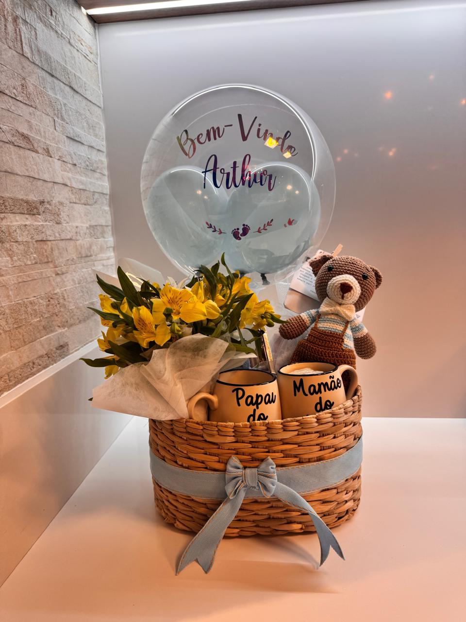 Cesto Maternidade Doce Aconchego - Ver detalhes - Imagem 9