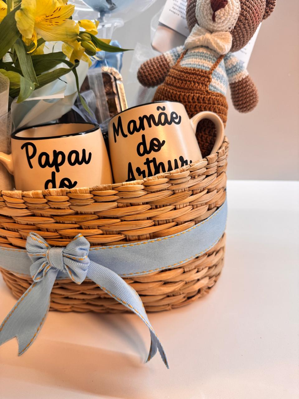 Cesto Maternidade Doce Aconchego - Ver detalhes - Imagem 8