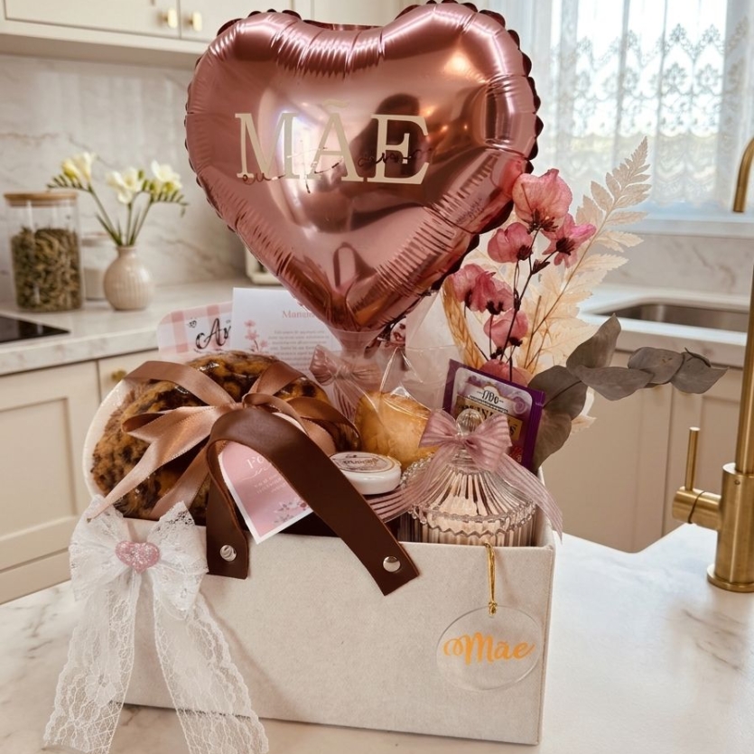 3 - Box Café dia das Mães Suspiros - Ver detalhes