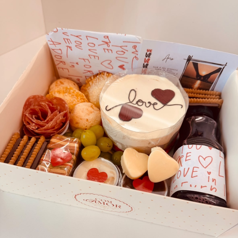 Box dia dos Namorados Grazing Love