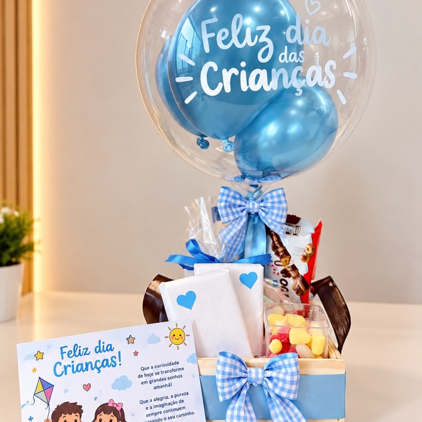 Box diversão no ar - dia das crianças